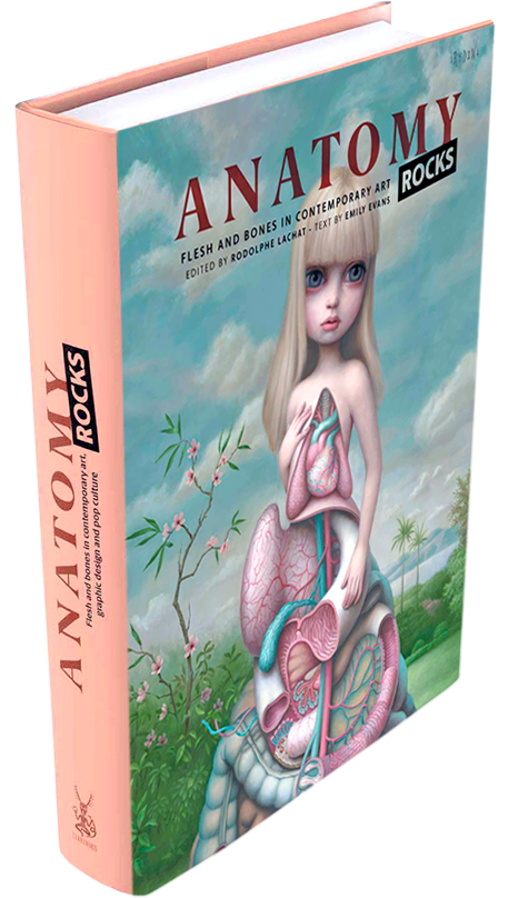 art books featuring thomas robson,  Anatomy Rocks,  book cover, image 4